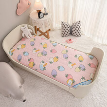 迪士尼（Disney）婴儿床垫夏季小拼接床儿童睡垫子幼儿园午睡专用宝宝硬垫四季通用 彩色草莓一体款 宽度56*长度100cm