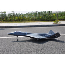 航模飞机12通道YF23战斗机 固定翼涵道 飞机像真EPO 【5电池版本】全套齐全到手能飞
