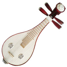 柳琴 柳琴花梨清水抛光儿童入门学生练习成人考级老师演奏民族乐器 硬木柳琴