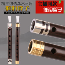 吹泪管 催泪管管子乐器催泪管A调催泪管降B调催泪管网红主播同款催泪管乐器 高锡降B调催泪管+树脂哨片2个