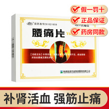 盘龙 腰痛片 0.35g*60片/盒 补肾活血强筋止痛用于腰肌劳损腰痛肾阳不足 1盒装 腰肌劳损