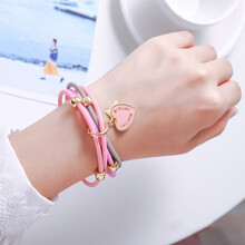 负离子驱蚊手环户外防蚊虫手环手链成人学生便携抖音同款少女小孩香氛扣蚊不叮 粉红色