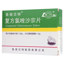 鲁南贝特 复方氯唑沙宗片(鲁南贝特) 24片 1盒