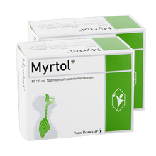 【JD物流】GeloMyrtol德国直邮原装进口 Gelomyrtol吉诺通桃金娘油肠溶胶囊 2盒装 120mg儿童版100粒 6岁以上