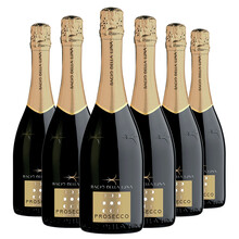 国际	月之吻汽泡酒甜起白香槟酒Prosecco葡萄酒意大利原瓶进口法定产区DOC普洛塞克干型微醺少女士 月之吻 整箱装750ml*6瓶