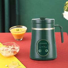 Sunchance顺创办公室养生杯陶瓷电热水杯迷你电炖杯煮粥杯烧水杯牛奶电加热杯600-800ml 绿色智能款800ML