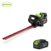 格力博（greenworks）HTM302轻修电动绿篱机修枝机茶树修剪机绿篱剪充电式电动绿篱修剪机 配4AH电池1电1充