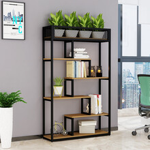简约隔断置物架餐厅网红装饰屏风落地书柜办公室收纳架玄关花架子 定制尺寸联系客服
