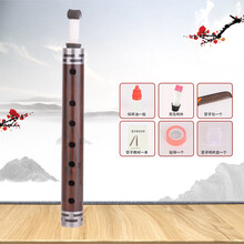 舒弗（LACHOUFFE）催泪管子初学精品乌木老红木民族管乐+哨片 乌木低锡管子(大F调)