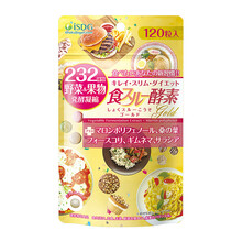 ISDG日本夜间酵素232种果蔬发酵120粒/袋 孝素梅果冻粉酵素原液减小肚子 Diet黄金酵素120粒