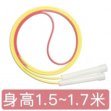 沙式跳绳儿童极速2.0 小学生专用 儿童幼儿园不打结初学一年级学生双飞绳 经典版 大号 (黄粉)