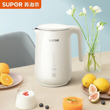 苏泊尔（SUPOR） 电水壶电热水壶烧水壶开水壶煮水壶热水壶1.5L双层防烫304不锈钢全钢无缝 1.5L-智能显温