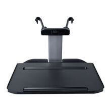 车载小桌板车载餐桌前排后座折叠饭桌子笔记本电脑支架学习办公用汽车小桌板车载小桌板 银灰色【无手机支架】