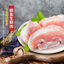 鳄珍鳄鱼生鲜肉 鳄鱼中段肉新鲜现杀网红食材顺丰冷运含食谱 鳄鱼肉300g/1包装