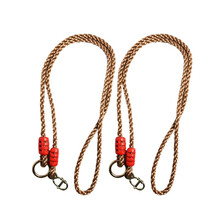 门上单杠引体向上免打孔门上墙体荡秋千配件连接带挂钩延长绳铁链膨胀螺丝 1.8米延长绳一对