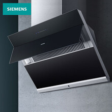 西门子（SIEMENS）大吸力油烟机 20立方 家用侧吸式抽油烟机 一级能效自清洁油烟机LS67UA965W