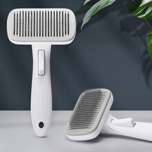 派乐特 宠物狗毛猫毛刷子狗狗梳子猫梳子猫咪梳毛美容泰迪金毛长毛脱毛梳子用品 自动脱毛梳