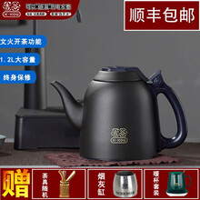 吉谷（K·KOU）304不锈钢火山岩电茶炉自动上水整套蒸汽煮烧茶功夫泡茶养生壶茶艺热水壶TB0302 TB0302+三豪礼（14）