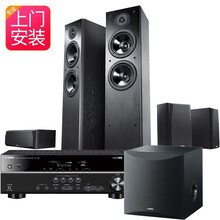雅马哈（YAMAHA） NS-F51 5.1声道家庭影院组合音响功放套装木质大箱体 F51黑+V385黑+低音炮