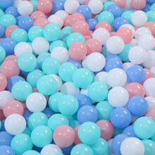 稚气熊海洋球无味婴儿家用室内儿童玩具球池宝宝彩色加厚波波球批发 马卡色5.5CM100个