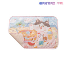 【年糕NianGao】夏季凉感面料冰丝宠物毯猫窝狗垫凉席冰垫防咬 凉感垫 40cm*60cm