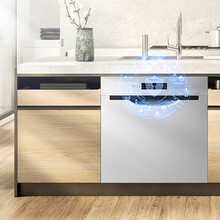 松下 Panasonic  嵌入式 8套 洗碗机家用 高温除菌 智能清洗 送风烘干 NP-8LZS3RN