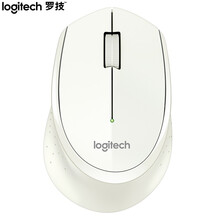 罗技（Logitech） M275 无线鼠标 笔记本电脑台式机游戏办公鼠标 M275白色
