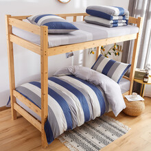 艺被被褥套装单人床上三件套床单被罩床上用品全套棉花芯员工宿舍学生开学上下床铺0.9 1.2六件套 随想曲 0.9床春秋六件套-3斤棉花被+3斤棉花垫+枕芯