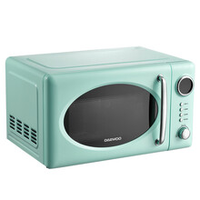 大宇微波炉家用小型迷你转盘式网红复古大容量光波炉微锅炉一体机 薄荷绿