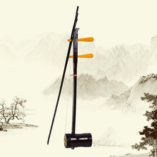 白龙吟 拉弦乐器  成人儿童初学 仿红木圆筒玩具二胡 装饰二胡 表演 圆筒二胡+尼龙弓+