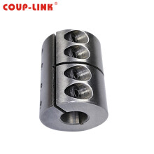 COUP-LINK 卡普菱 刚性联轴器 SLK13-C40L(40*52) 不锈钢联轴器 夹紧螺丝固定微型刚性联轴器加长款