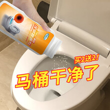 奕捷 马桶下水道管道去污异味 强力尿碱溶解溶通剂 堵塞卫生间 去黄水碱水垢锈迹除垢 600g