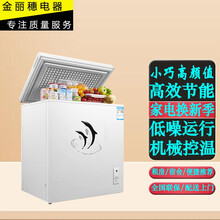 小冷柜家用商用大容量冷冻柜迷你冰柜小型节能双温冷藏公寓宿舍顶开式 世雅 42A108标准版【20斤水饺/20斤腊肉/20斤