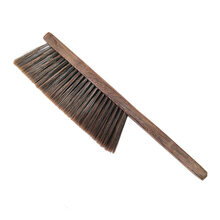 鸡翅木鬃毛古筝专用刷清洁工具套装琴码扫灰除尘琴刷古琴扬琴刷子 鸡翅木-直柄款【送古筝胶布三卷】