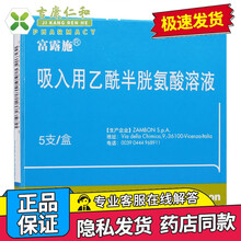 富露施吸入用乙酰半胱氨酸溶液3ml：0.3g*5支 5盒