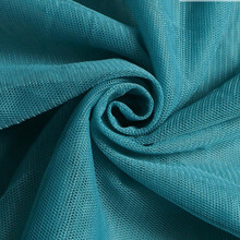 布料 裙料 蚊帐布料 网纱加密蕾丝面料弹力白色 服装夏季 孔雀蓝色