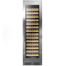 梵斯尼（faseeny）家用超薄红酒柜恒温酒柜冰吧恒温恒湿雪茄柜独嵌双用葡萄酒柜冷饮柜 不锈钢门/单温