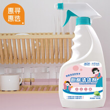 惠寻惠选 蓝漂我爱我家系列油烟机清洗剂500ml瓶装 厨房重油污多功能泡沫清洁剂强力去油污剂除油渍 1瓶