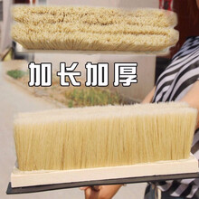 长毛软毛洗车拖把伸缩杆洗车刷子汽车长毛不伤漆洗车刷子仿鬃毛刷 26cm加密长毛刷头无杆