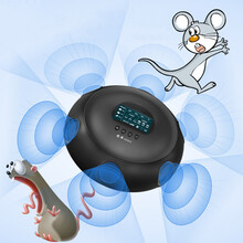 陌牛 驱鼠器超声波家用强力老鼠克星大功率干扰电子猫捕神器家用老鼠克星家用仓库 升级加强款6个喇叭