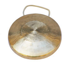 马氏传奇  22CM小锣 中音手锣 响铜锣 响铜乐器 铜器 三句半道具