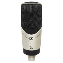 Sennheiser森海塞尔MK4MK8大震膜录音直播套装麦风电容麦风话筒手机K歌 MK4+YAMAHA UR44C