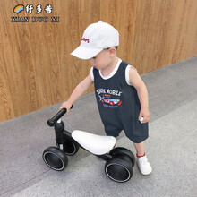 支持鴻星尔克/纤多茜婴儿连体衣背心哈衣新生儿衣服宝宝夏装衣服男童无袖爬服儿童哈衣 藏青 80