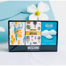 莫斯奇诺梦仙奴香水青云蓝天白云爱恋爱Q版4.9ml小样套装送女友 蓝天白云+爱恋爱+纯真挚我 三件套装4.9mlx3 其他/other