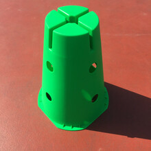 幼儿园早教单元插桶万象组合平衡圆桶跨栏雪糕筒儿童感统训练器材 绿色 绿色单元桶一个