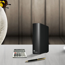 WD西部数据移动硬盘Elements Desktop 高速大容量数据存储外置桌面式USB3.0 WDBWLG0180HBK 18TB