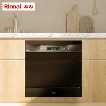 林内（Rinnai）洗碗机 8套 家用嵌入式 智能全自动 洗烘存一体 洗碗机 WQD8-M1GB 小户型设计