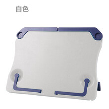 便携式折叠乐谱架手卷琴谱架钢琴桌面读书架阅读架IPAD平板架谱架 白色