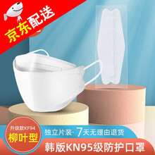 致净 kf94韩式口罩kn95一次性3D立体不花妆鱼嘴型防护男女神时尚透气防尘 KF94 成人白色--50只【每片独立包装】