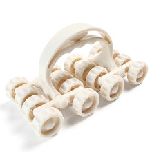 康冀堂 太空车按摩器腰部腿部颈椎肩背部全身经络按摩家用手动滚轮按摩器月球车磁力按摩器 无磁款